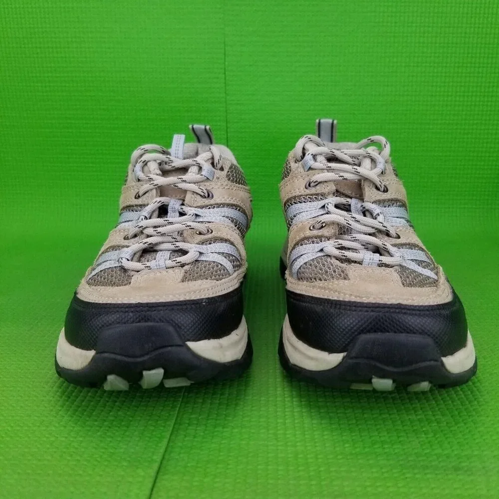 ✅LL Bean Trail Model 4 Hiking Sneakers Brown Leather Ventilated Women's 6M🌎 - Picture 7 of 12